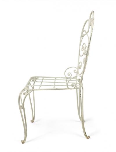 20 Outdoor Victorian Iron Side Chairs