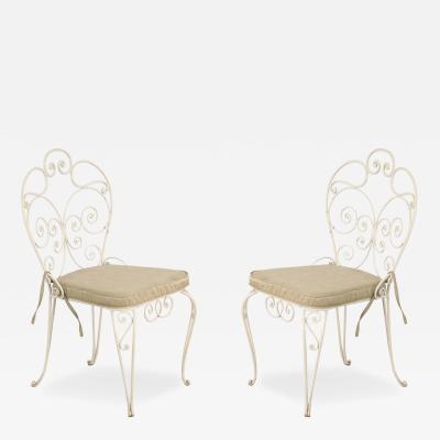 20 Outdoor Victorian Iron Side Chairs