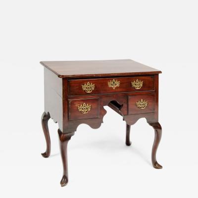 2026 18th Century Mahogany Low Boy with Cabriole Legs and Slipper Feet
