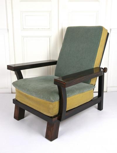 20th Century Art Deco Armchair Sitzmaschine by Fritz Gross AT circa 1935