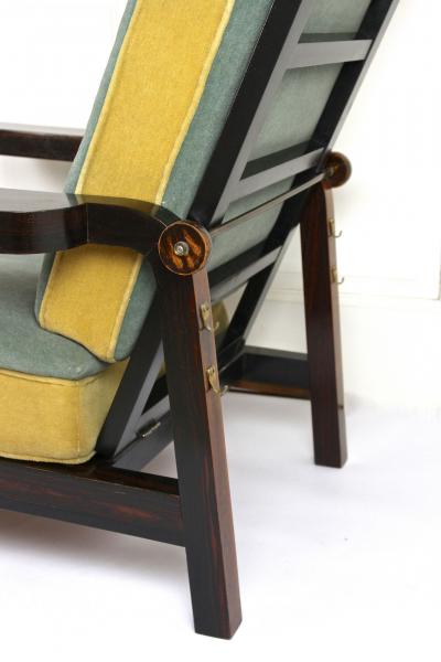 20th Century Art Deco Armchair Sitzmaschine by Fritz Gross AT circa 1935