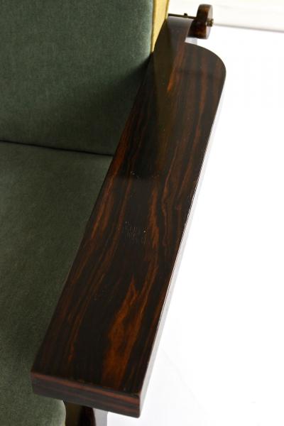 20th Century Art Deco Armchair Sitzmaschine by Fritz Gross AT circa 1935