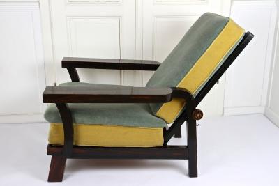 20th Century Art Deco Armchair Sitzmaschine by Fritz Gross AT circa 1935