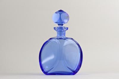 20th Century Art Deco Decanter Set Liquor Set With 5 Shot Glasses CZ ca 1920