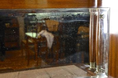 20th Century Art Nouveau Cabinet Buffet by H B ck Mahogany Austria ca 1910