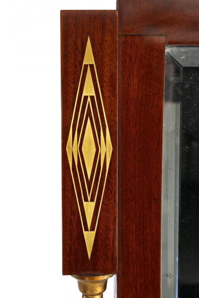 20th Century Art Nouveau Mahogany Mirror Console by J J Hermann AT ca 1905