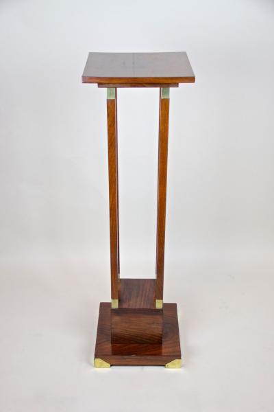 20th Century Art Nouveau Palisander Pedestal Austria circa 1900