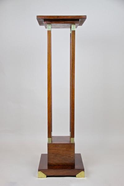 20th Century Art Nouveau Palisander Pedestal Austria circa 1900