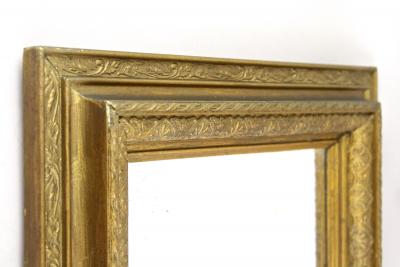 20th Century Art Nouveau Wall Mirror Bronzed Austria ca 1910