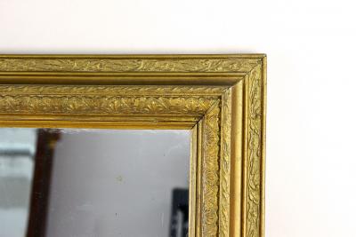 20th Century Art Nouveau Wall Mirror Bronzed Austria ca 1910