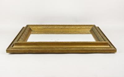 20th Century Art Nouveau Wall Mirror Bronzed Austria ca 1910