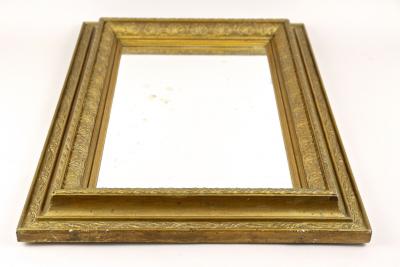 20th Century Art Nouveau Wall Mirror Bronzed Austria ca 1910