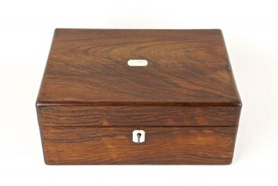 20th Century Art Nouveau Walnut Jewelry Box Austria circa 1910