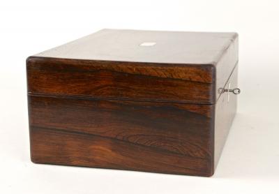 20th Century Art Nouveau Walnut Jewelry Box Austria circa 1910