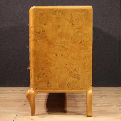 20th Century Birch Wood Dresser with Marble Top