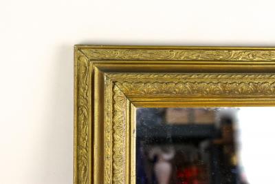 20th Century Bronzed Gilt Art Nouveau Mirror Austria ca 1900
