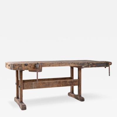 20th Century Central European Wooden Work Table