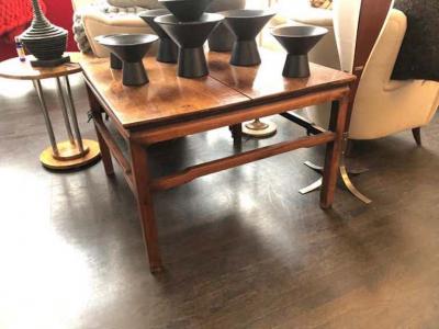 20th Century Chinese Teak Center Table