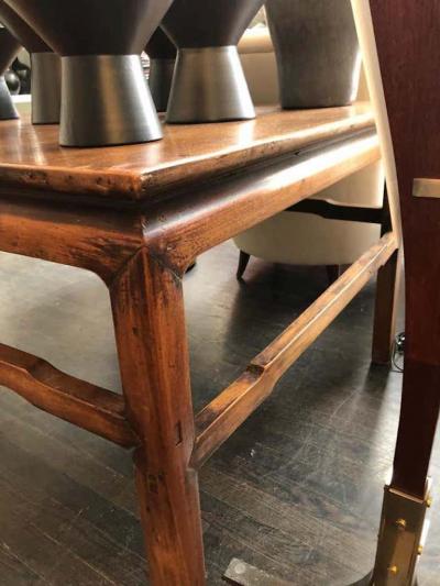 20th Century Chinese Teak Center Table