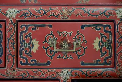 20th Century Chinoiserie Decorated Cabinet