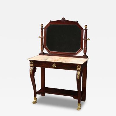 20th Century Empire Style Dressing Table