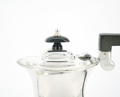 20th Century English Sterling Silver Four Piece Tea Coffee Service