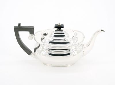 20th Century English Sterling Silver Four Piece Tea Coffee Service