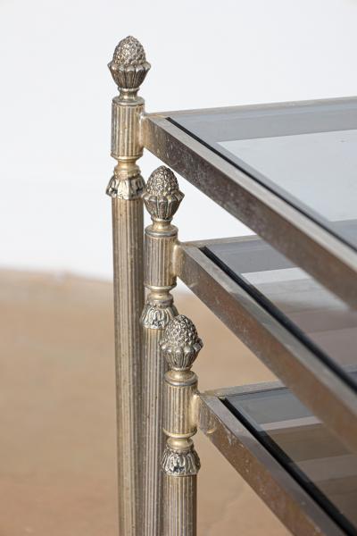 20th Century French Set of Three Nesting Tables