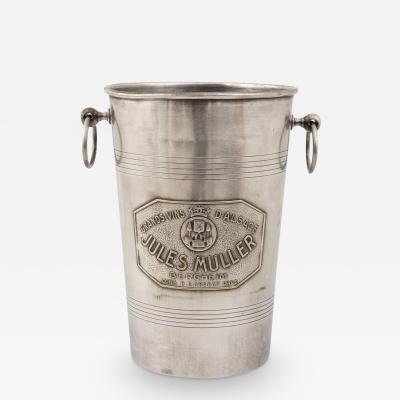 20th Century French Silver Plated Ice Bucket