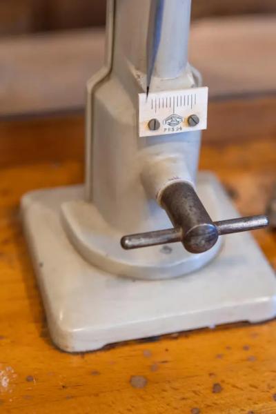 20th Century German Glass Case Scale