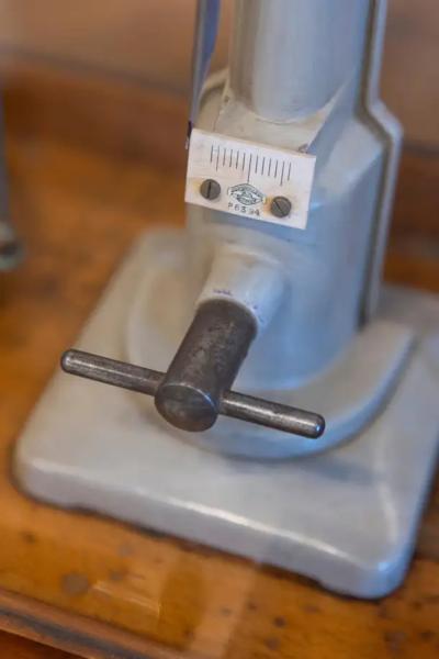 20th Century German Glass Case Scale