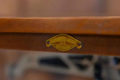 20th Century German Glass Case Scale