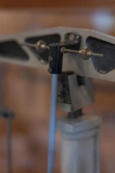 20th Century German Glass Case Scale