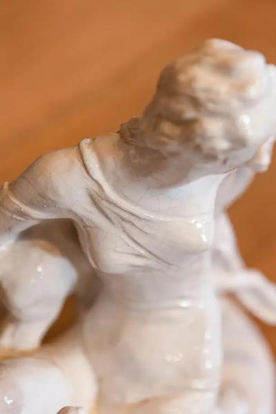 20th Century Italian Ceramic Sculpture of Diana