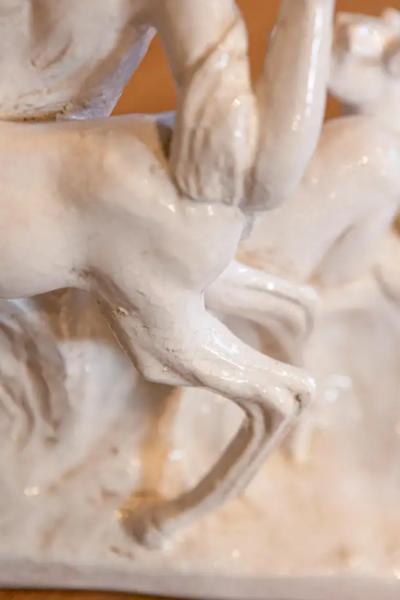 20th Century Italian Ceramic Sculpture of Diana