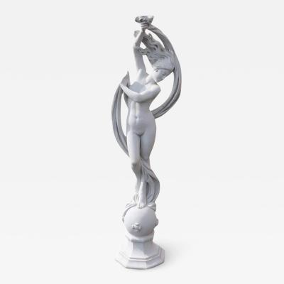 20th Century Italian Large Garden Statue Dancing Venus 