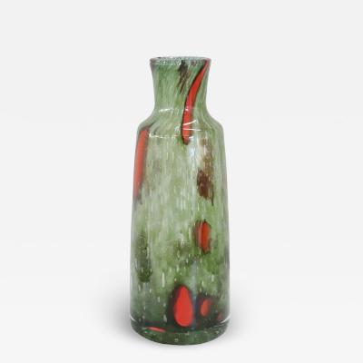 20th Century Italian Murano Artistic Glass Large Vase 1960s