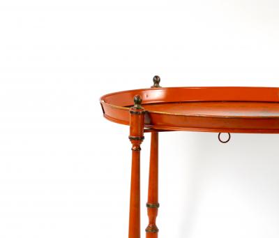 20th Century Italian Neoclassical Style Cocktail Tray Stand