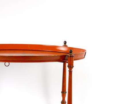 20th Century Italian Neoclassical Style Cocktail Tray Stand