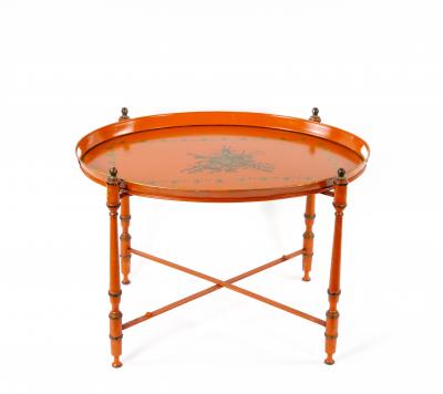 20th Century Italian Neoclassical Style Cocktail Tray Stand