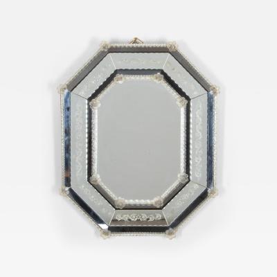 20th Century Italian Octagonal Venetian Mirror