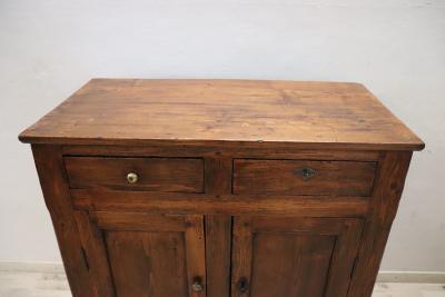 20th Century Italian Rustic Buffet in Fir Wood