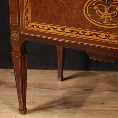 20th Century Louis XVI Style Inlaid Chest of Drawers