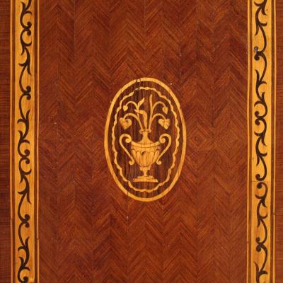 20th Century Louis XVI Style Inlaid Chest of Drawers