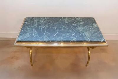 20th Century Marble top French Coffee Table