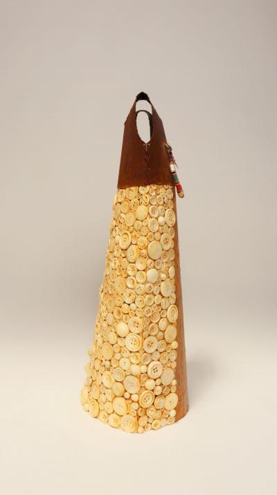 20th Century Mixed Media Couture Rigueur Dress Form by Kathleen Holmes