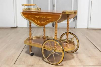 20th Century Swedish Bar Cart