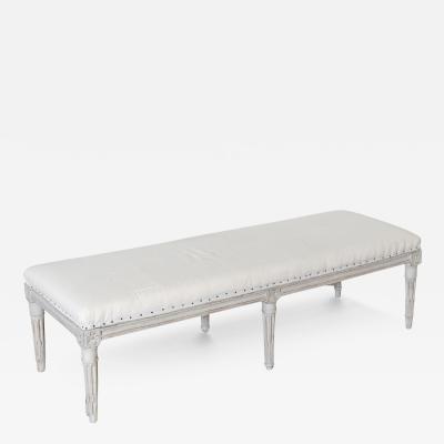 20th Century Swedish Gustavian Bench