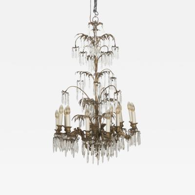 20th French Century Ormolu Chandelier