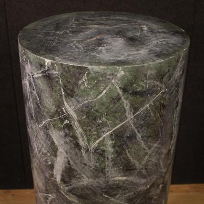 20th century lacquered and painted Italian column